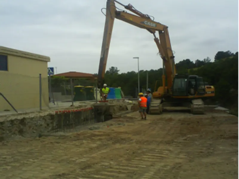 Trabajos de obra civil 
